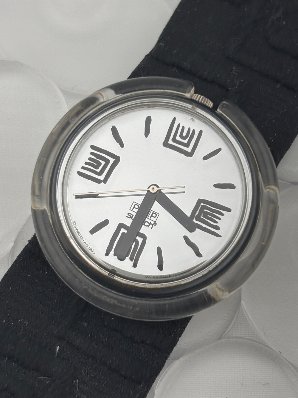 Swatch Watch - PMM102 - NIGHT BLACK
